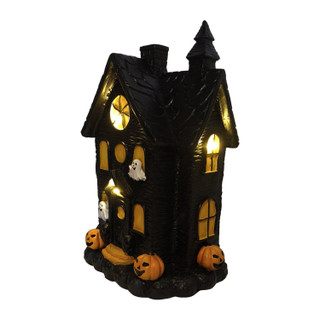 3-Piece Spooky Lighted LED Haunted House Set