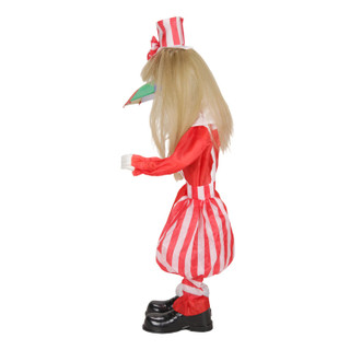 3.3-Ft. Standing Animated Girl with Umbrella Animatronic