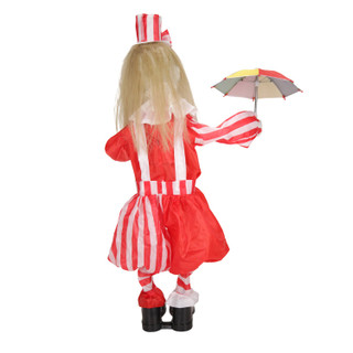 3.3-Ft. Standing Animated Girl with Umbrella Animatronic