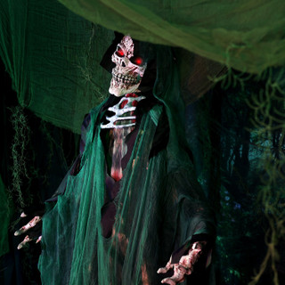7.1-Ft. Standing Animated Reaper Animatronic