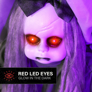 5.7-Ft. Standing Animated Triple Zombie Girls Animatronic