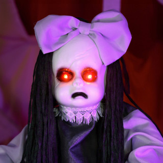 5.7-Ft. Standing Animated Triple Zombie Girls Animatronic