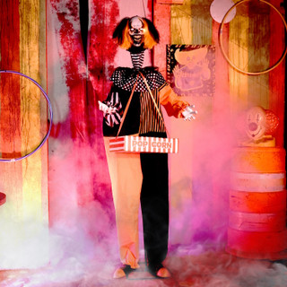 5.6-Ft. Standing Suddenly Surprise Clown Animatronic