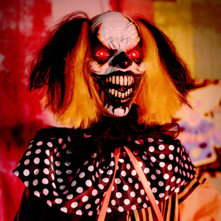 5.6-Ft. Standing Suddenly Surprise Clown Animatronic