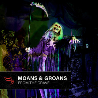 7.4-Ft. Floating Reaper Animatronic
