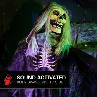 7.4-Ft. Floating Reaper Animatronic