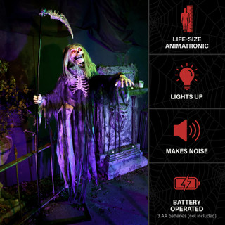 7.4-Ft. Floating Reaper Animatronic