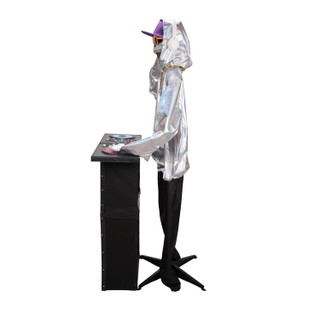 5.6-Ft. DJ Skeleton Animatronic