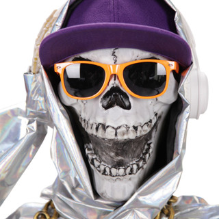 5.6-Ft. DJ Skeleton Animatronic
