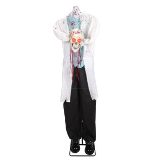 5.2-Ft. Standing Shaking Headless Doctor Animatronic