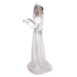 5.5-Ft. Standing Double Face Bride Animatronic