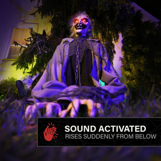 2.8-Ft. Rising Zombie Animatronic