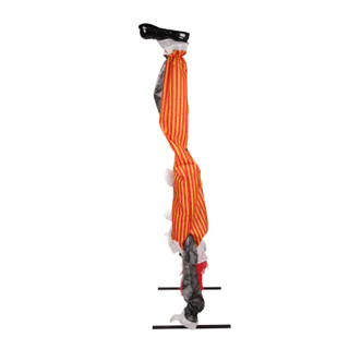 7.2-Ft. Upside Down Clown Animatronic