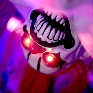 7.2-Ft. Upside Down Clown Animatronic