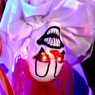 7.2-Ft. Upside Down Clown Animatronic
