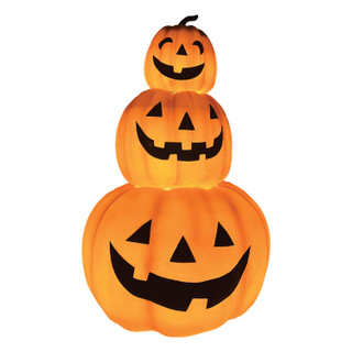 2.4-Ft. 3 Stacking Pumpkins Blow Mold with Lights