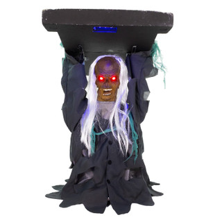2.5-Ft. Tombstone Lifter by Tekky, Premium Halloween Animatronic