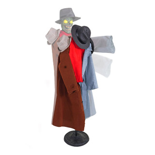 5.6-Ft. Animatronic Coatrack Monster by Tekky Halloween Decoration with Motion-Activated Sounds