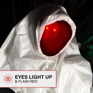 4.3-Ft. Touch-Activated Animated Spectre on Tomb Halloween Accessory
