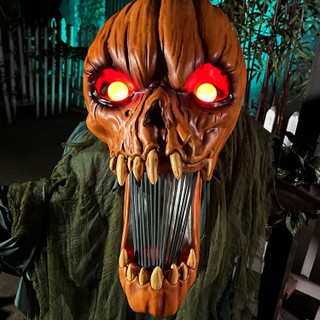 4.5-Ft. Scary Groundbreaking Jack Halloween Animatronic by Tekky