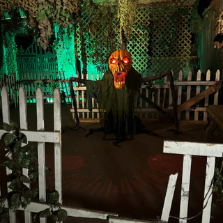 4.5-Ft. Scary Groundbreaking Jack Halloween Animatronic by Tekky