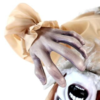 3.4-Ft. Touch-Activated Animated Possessed Backbend Lady Halloween Animatronic