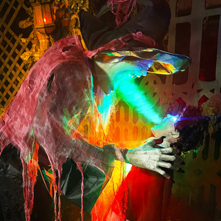 7-Ft. Motion-Sensor Soul Harvester Halloween Animatronic by Tekky