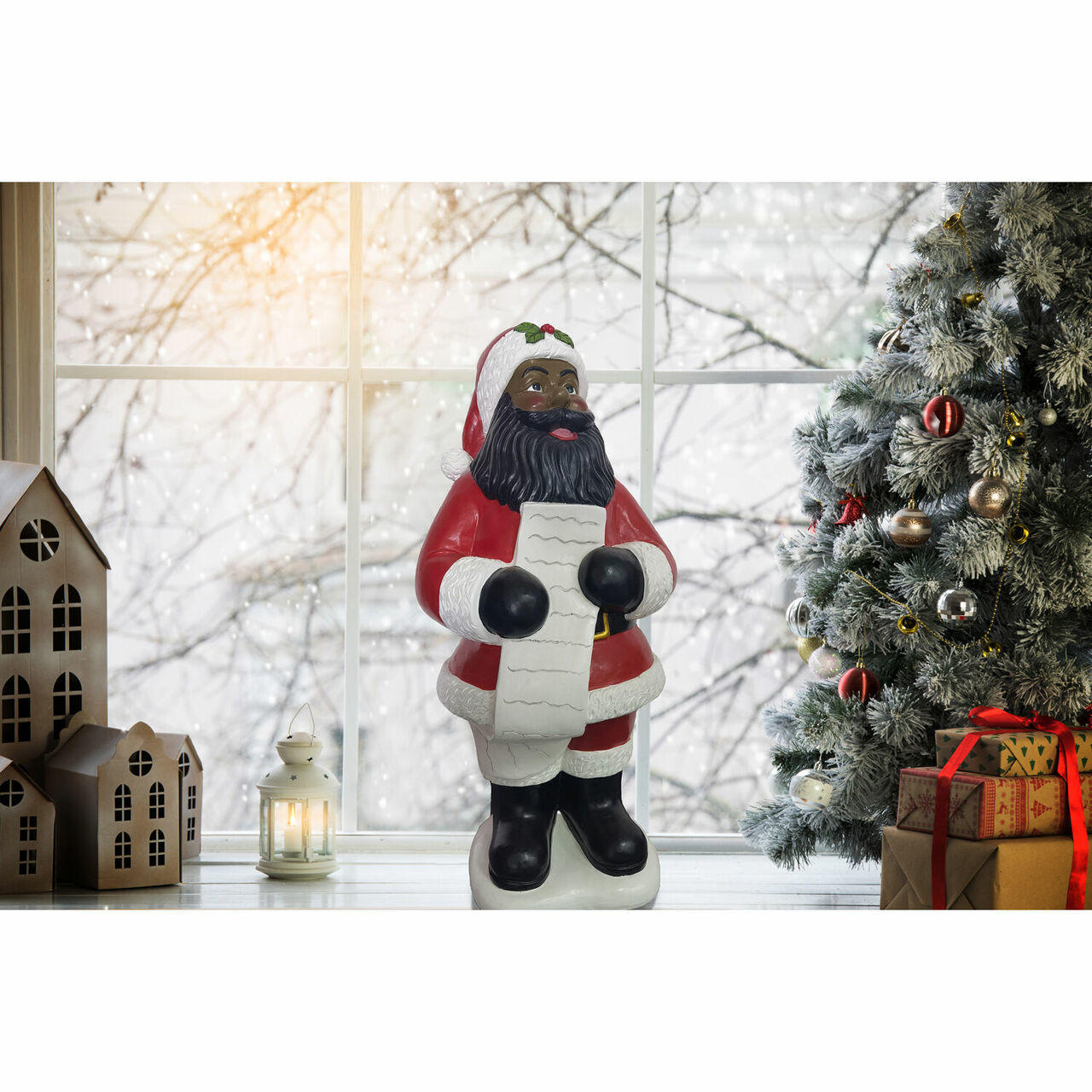 Celebrating Diversity: The Joy of Black Santa Christmas Decorations