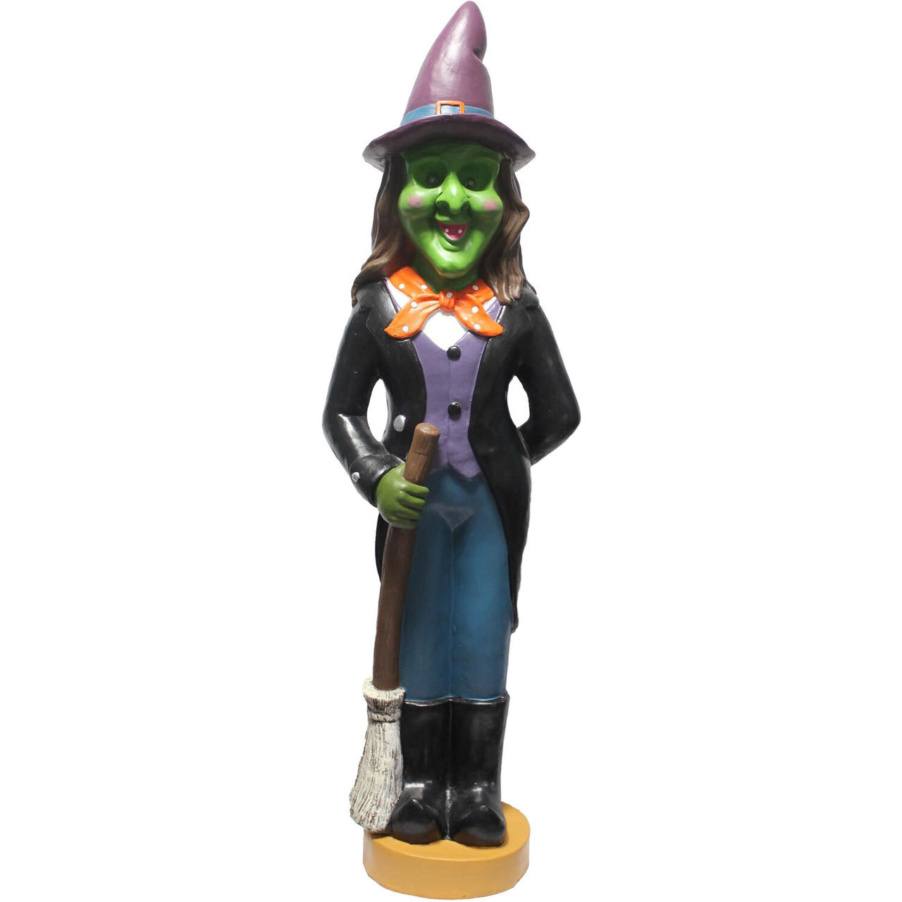 12 Battery Operated LED Witch Halloween Lantern - National Tree Company