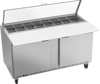 SPE60HC-16-CL | 60" Sandwich Prep Table Two Door with Clear Lid