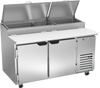 DP60HC | 60" Two Door Pizza Prep Table