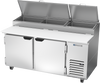 DP67HC | 67" Two Door Pizza Prep Table