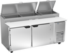 DP72HC | 72" Two Door Pizza Prep Table