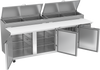 DP93HC | 93" Three Door Pizza Prep Table