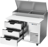 DPD46HC-3 | 46" Three Drawer Pizza Prep Table
