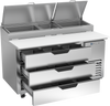 DPD60HC-3 | 60" Three Drawer Pizza Prep Table