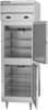 PRF12-12HC-1HS | P Series Half Solid Door Dual-Temps Reach-In Refrigerator/Freezer