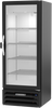 MMR12HC-1-B-IQ | MarketMax IQ Glass Door Merchandiser Refrigerator in Black