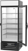 MMR27HC-1-B-IQ | MarketMax IQ Glass Door Merchandiser Refrigerator in Black