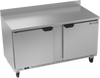 WTR60AHC | 60" Worktop Two Door Refrigerator