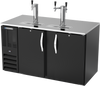 DD58HC-B | 58" Direct Draw Dispenser in Black