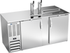 DD68HC-C-S | 68" Club Top Direct Draw Dispenser in Stainless Steel