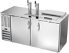 DD68HC-C-S | 68" Club Top Direct Draw Dispenser in Stainless Steel