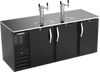 DD78HC-B | 78" Direct Draw Dispenser in Black