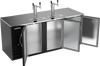 DD78HC-B | 78" Direct Draw Dispenser in Black
