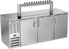 DD78HC-S-12T | 78" Twelve Tap Direct Draw Dispenser in Stainless Steel