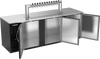 DD94HC-B-12T | 94" Twelve Tap Direct Draw Dispenser in Black