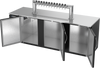 DD94HC-B-12T | 94" Twelve Tap Direct Draw Dispenser in Black