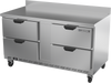 WTFD60AHC-4 | 60" Worktop Four Drawer Freezer