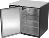 BB36HC-F-B | 36" Solid Door Food Rated Back Bar in Black